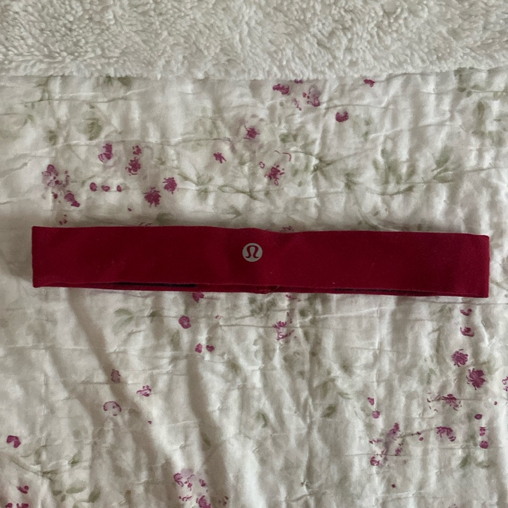 Lu Lu lemon red 0/S head band